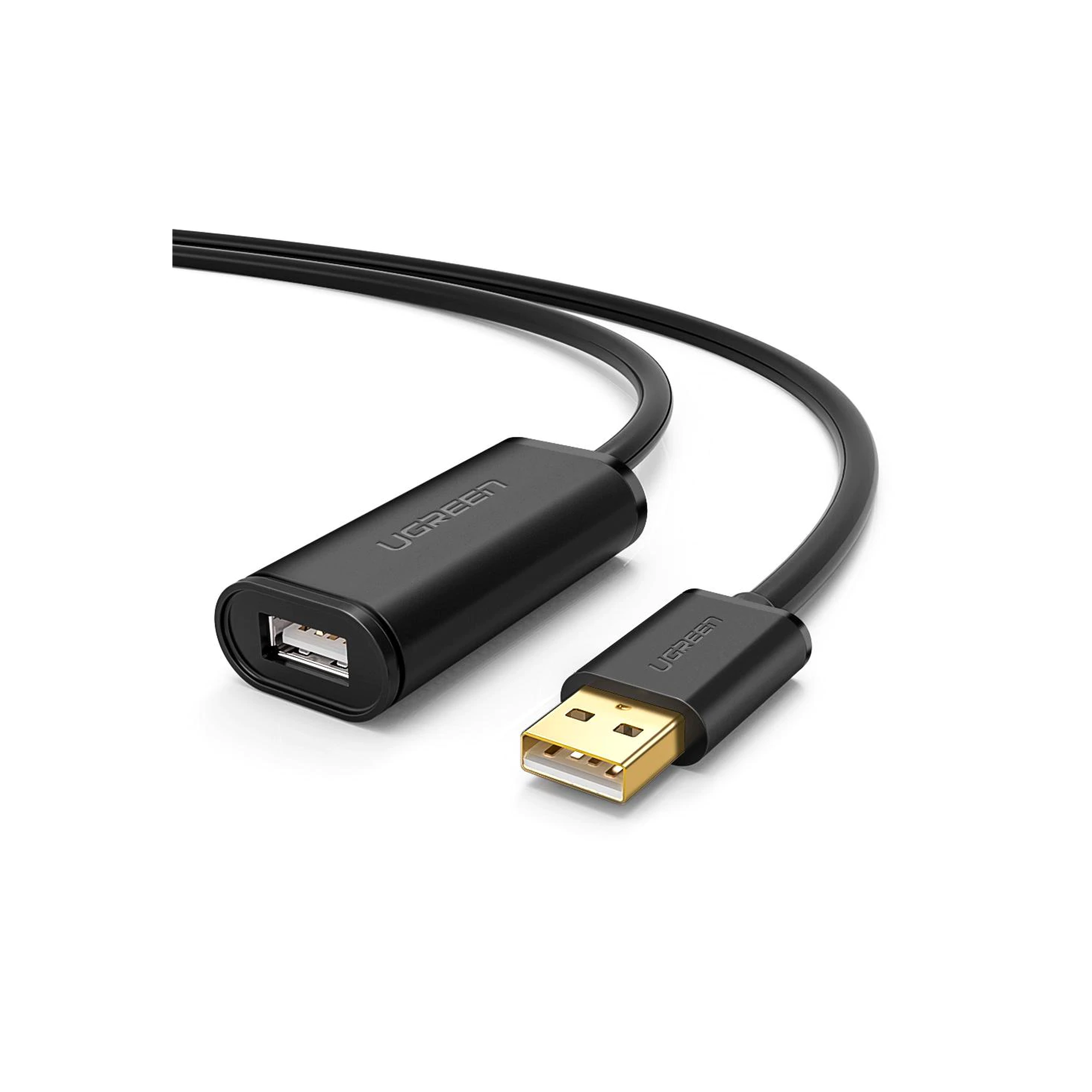 Cable de Extensión Activo USB 2.0 / 5 Metros / Macho-Hembra / Booster individual FE1.1S incorporado / Velocidad de hasta 480 Mbps / Ideal para impresoras consolas Webcam etc.