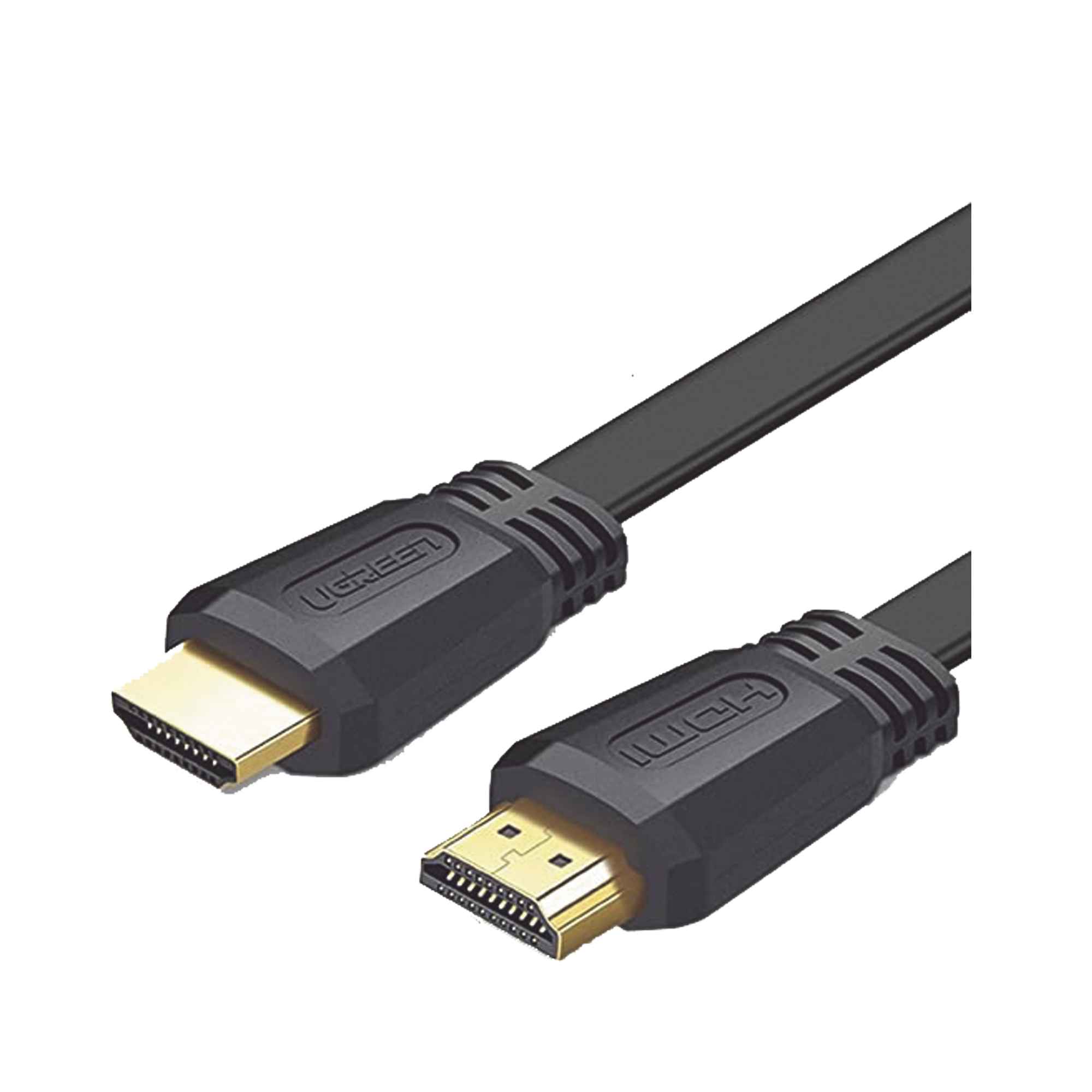 Cable HDMI 2.0 Plano de 1.5 Metros (4.92 Pies) / 4K@60Hz / HDR / 3D / HEC (Canal Ethernet HDMI) / ARC (Canal de Retorno de Audio / Color Profundo de 48 Bits / Audio de 32 Canales / HDCP / Audio Dolby