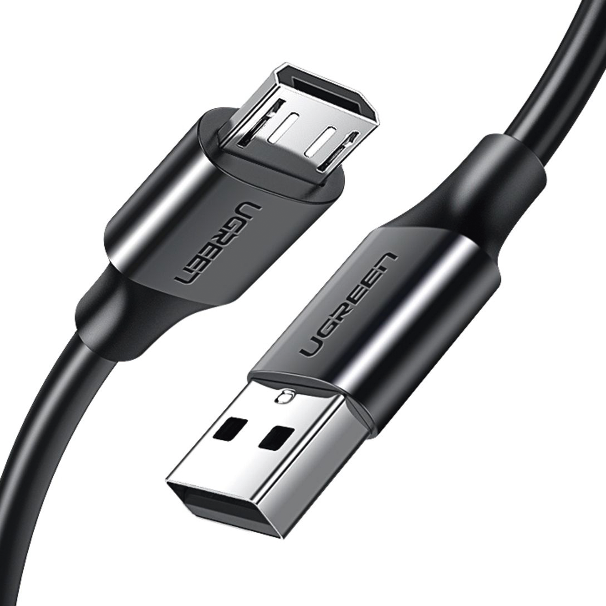 Cable USB-A a Micro USB | 2 Metros (6.56 Pies) | Tecnología de Carga Rápida Qualcomm / QC 3.0/2.0 | Recarga hasta 18W | Transmisión de Datos hasta 480Mbps | Tecnología de Carga Segura
