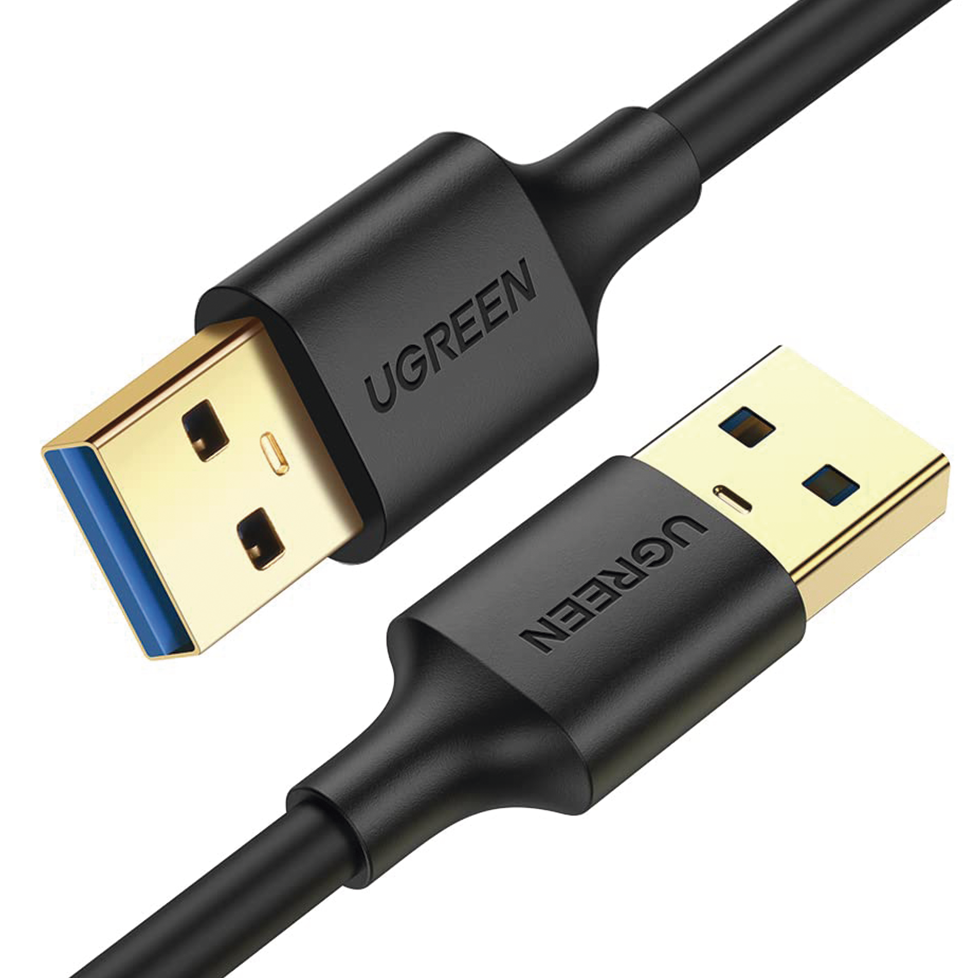 Cable USB-A 3.0 a USB-A 3.0 / 3 Metros / Macho a Macho / Conector Niquelado / Núcleo de Cobre Estañado / Blindaje Múltiple / Velocidad 5Gbps / No Requiere Controlador / Compatible con USB 2.0 Y USB 1