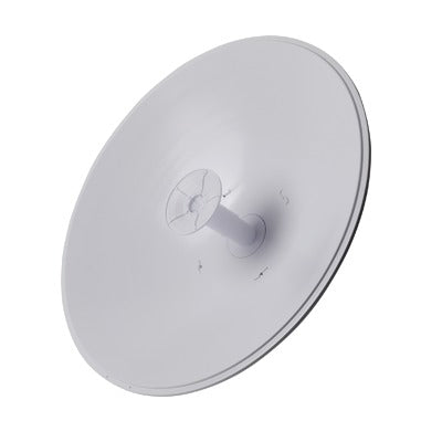 Antena Direccional airFiber X ideal para enlaces Punto a Punto (PtP) frecuencia 5 GHz (4.9 - 5.8 GHz) de 30 dBi slant 45
