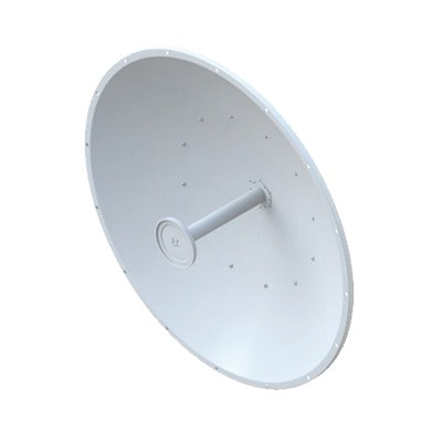 Antena Direccional airFiber X ideal para enlaces Punto a Punto (PtP) frecuencia 5 GHz (4.9 - 5.8 GHz) de 34 dBi slant 45