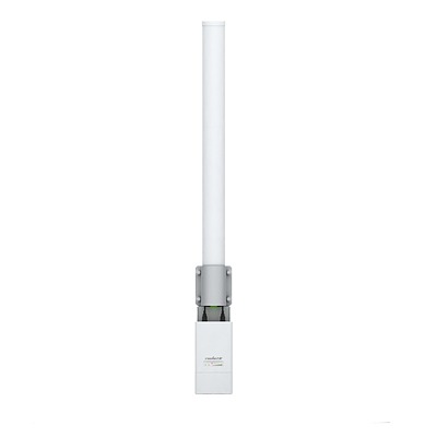 Antena omnidireccional potente cobertura de 360° doble polaridad MIMO 2x2 frecuencia 5 GHz (5.45-5.85 GHz) de 13 dBi