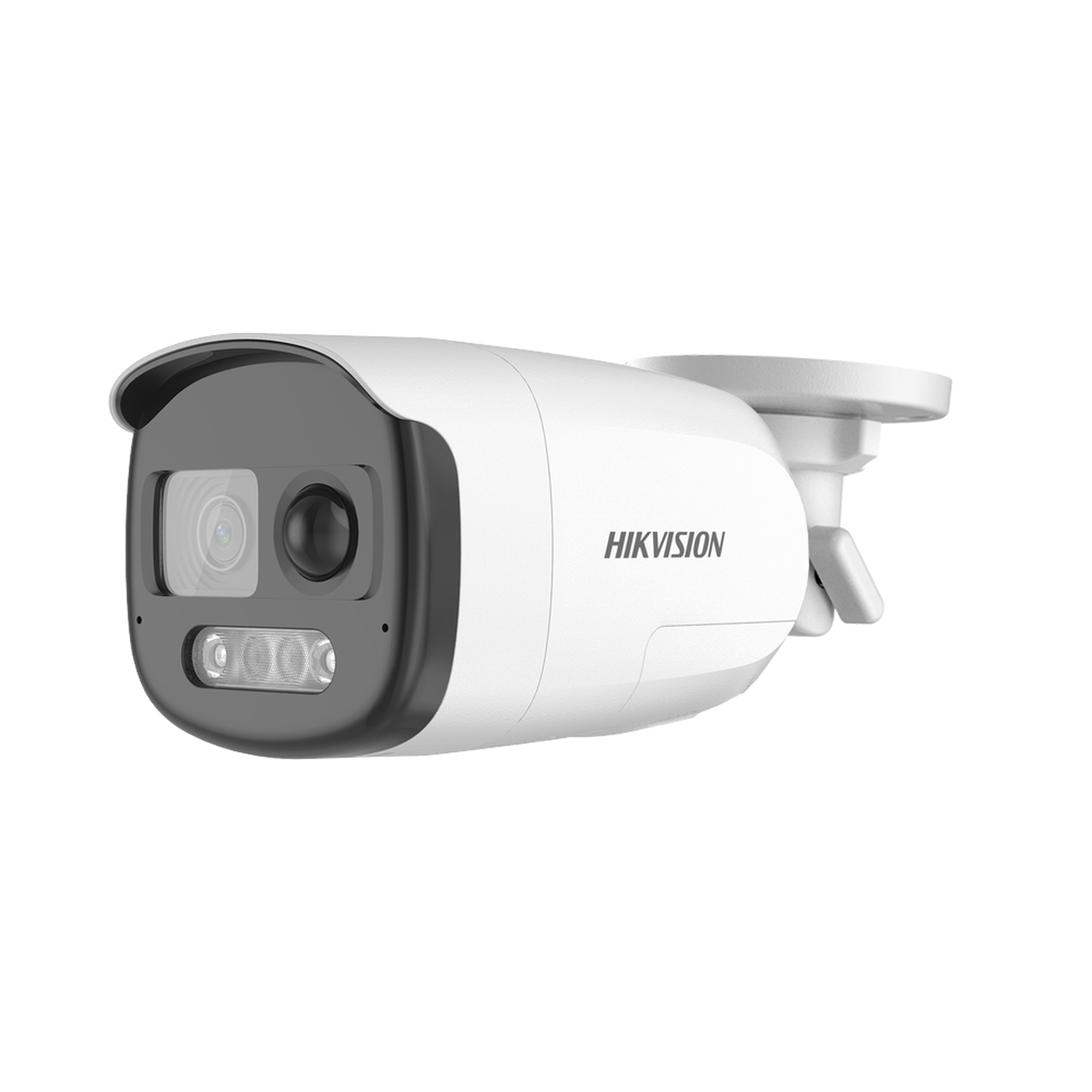 [ColorVu] Bala TURBOHD 2 Megapixel (1080p) / Imagen a Color 24/7 / Lente 2.8 mm / Luz Blanca 40 mts / Exterior IP67 / WDR 130 dB / Sensor PIR / Sirena Integrada / Salida de Audio Estrobo ROJO - AZUL /