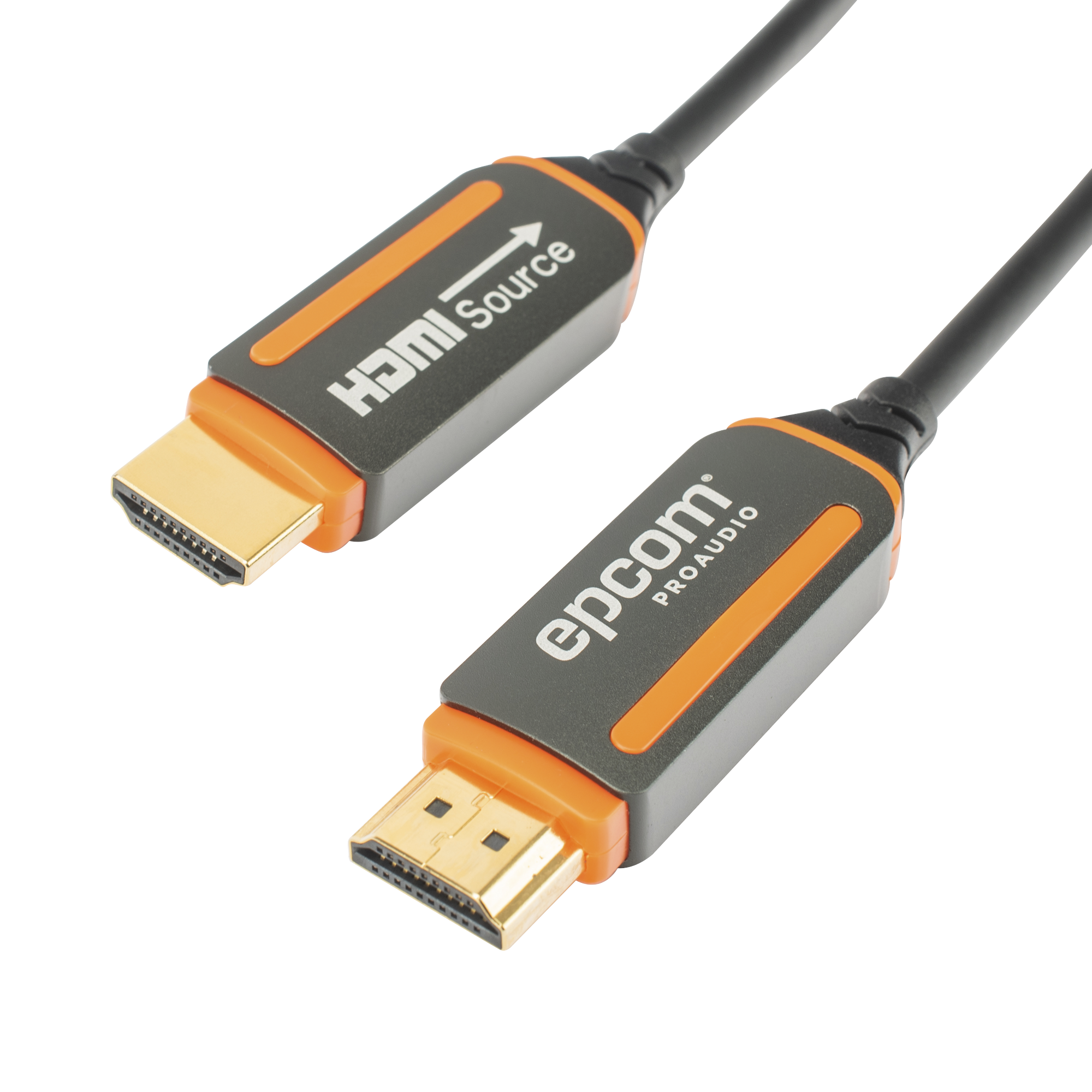 Cable HDMI de Fibra Óptica de 15 Metros (49.21 Pies) | Alta Definición | Versión 2.0 | Alta Velocidad 18Gbps | 4K@60Hz | HDCP 2.2 | Resistente a EMI y RFI