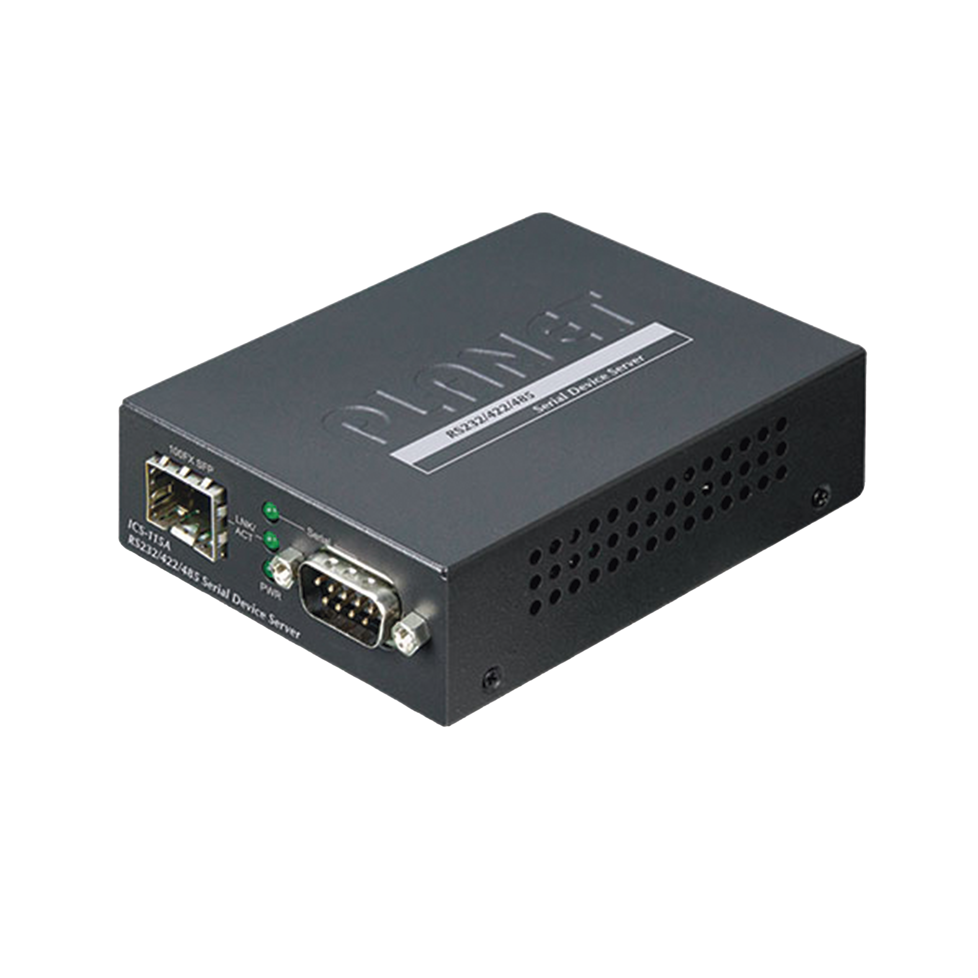 Convertidor de Medios RS-232/422/485 a SFP 100 Base-FX