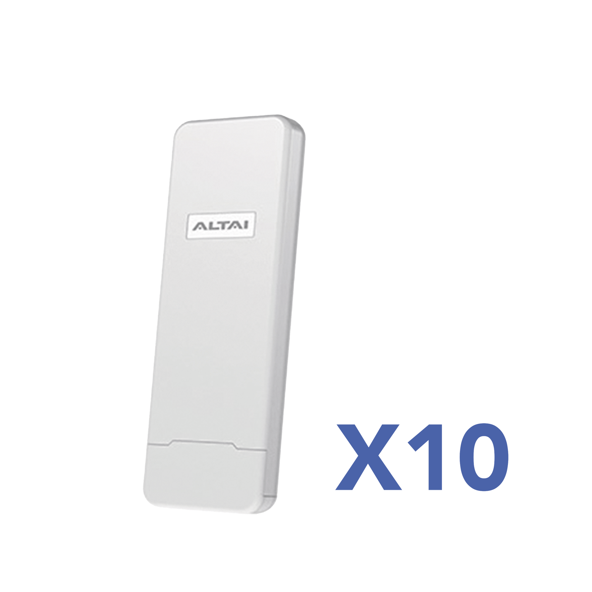 Kit de 10 Puntos de Acceso C1N Wi-Fi PTMP en 2.4 GHz Antena Sectorial Integrada de 70° de 10 dBi Hasta 800 m de Cobertura Soporta Fichas-Vouchers Administración en Nube Gratis con INSIGHTS 