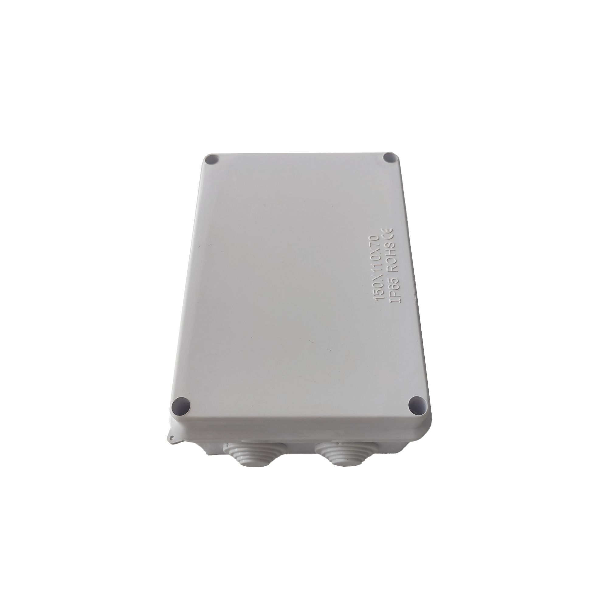 Caja de Conexiones Impermeable IP65 10 Entradas Dimensiones 150 x 110 x 70 mm para Instalaciones Industriales Comerciales y Residenciales Incluye Tornillería para su Instalación