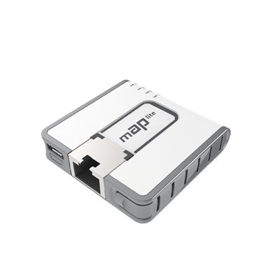 (mAP lite) Mini Access Point 1 Puerto Fast Ethernet Wi-Fi 2.4GHz 802.11b/g/n