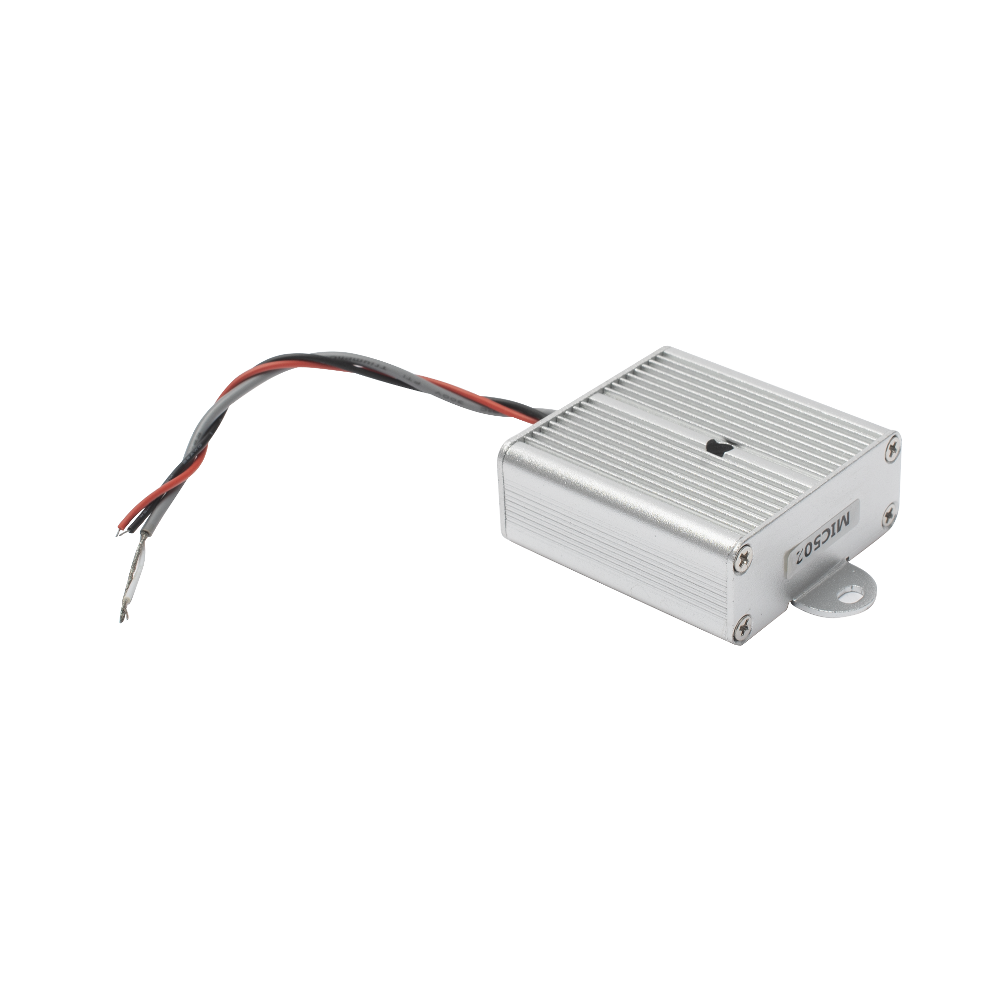 Micrófono omnidireccional tipo cuadro con distancia de recepción de 10 - 100 m cuadrados