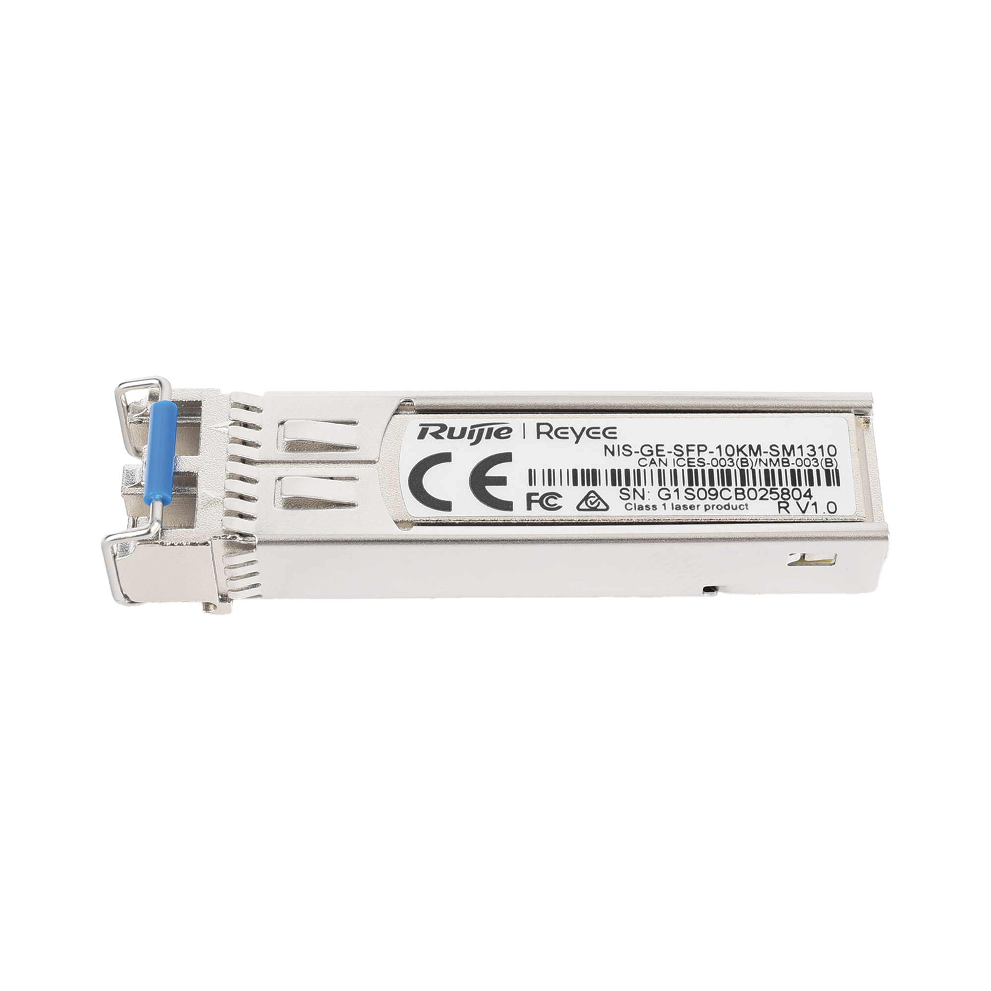 Transceptor Industrial LC Monomodo SFP 1G hasta 10 Kilómetros Longitud de Onda 1310 nm soporta Temperaturas de -40° a 85° C