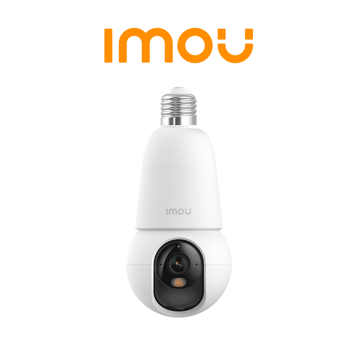 IMOU BulbCam 3MP (IPC-K6C-3H1WEB-E27-imou)- Cámara de 3MP/ Disuasión activa/ Modo privacidad/ Detección de humanos & Vehículos/ Audio bidireccional/ Full Color/ Smart tracking (No incluye Foco)