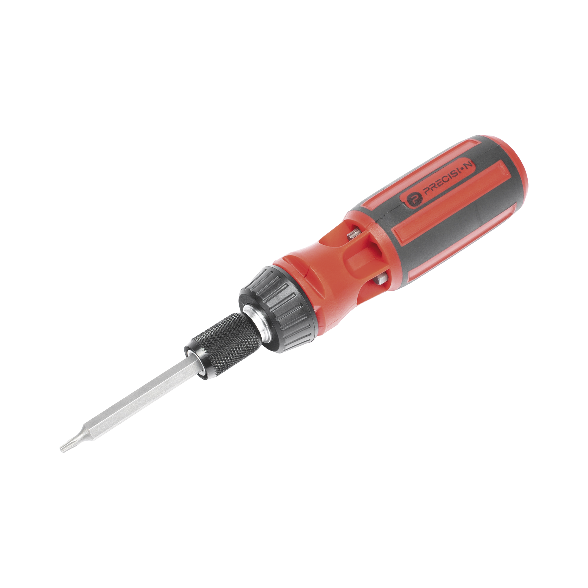 Desarmador 6 en 1 con Mango de Agarre Plástico (Torx #10 y #20 Hexagonal #5 PH0 PH2 Plana #5)