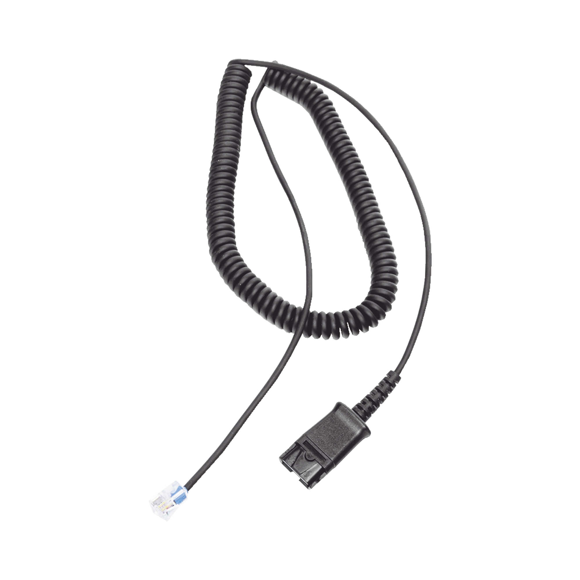 Cable adaptador para diademas modelo HT101 HT201 y HT202 para compatibilidad con teléfonos Grandstream análogos digitales etc.