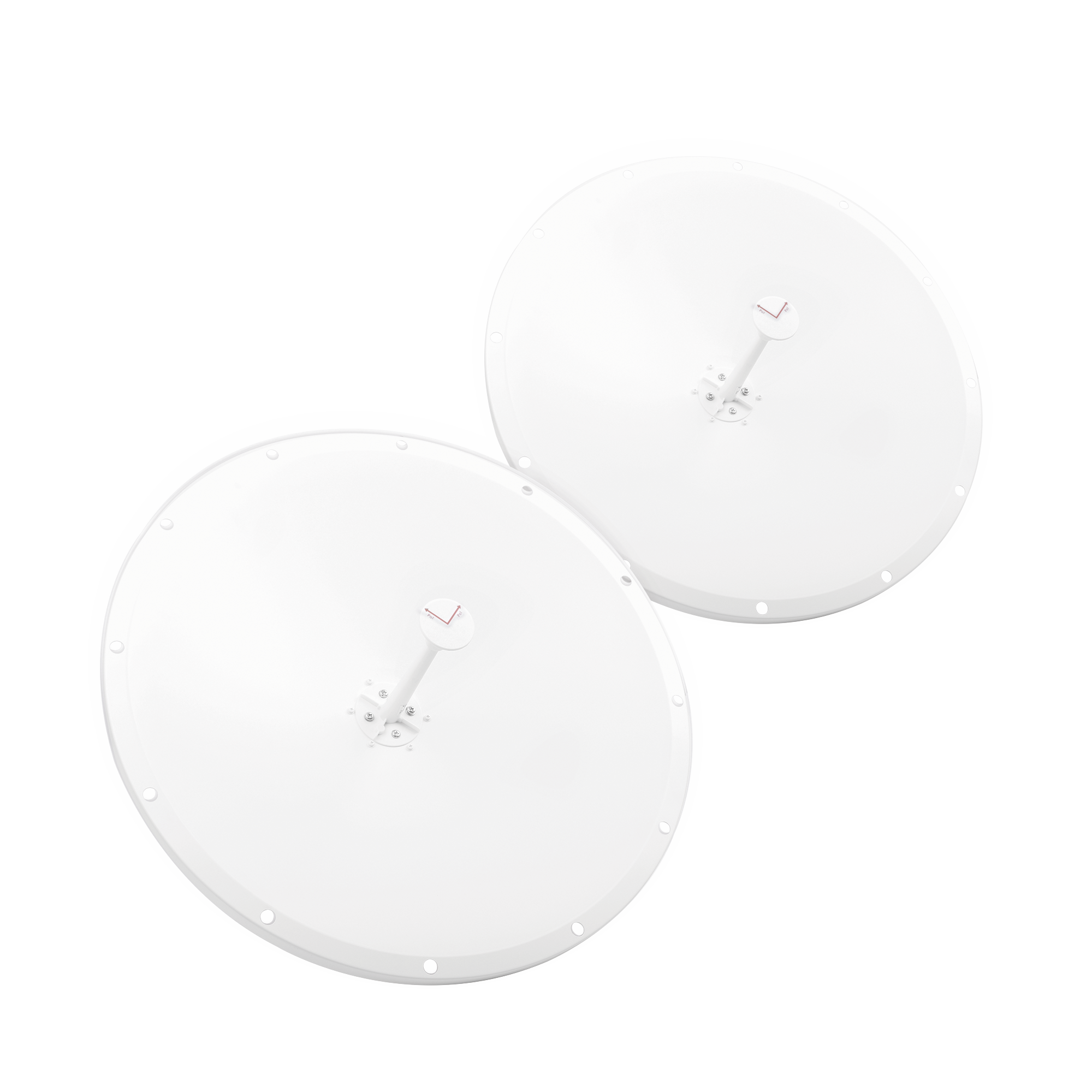 Antena Parabólica de Frecuencia Extendida 4.8 - 6.5 GHz 28 dBi Conectores SMA-Macho Inverso