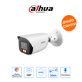 DAHUA DH-IPC-HFW3449E-S-IL Cámara Bala IP 4MP WizSense Smart Dual Light con Micrófono e IA SMD 4.0