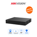 HIKVISION DS-7604NI-Q1/4P(E) NVR 4 Canales 8MP 4K con 4 Puertos PoE+ y Modo Extendido 300m