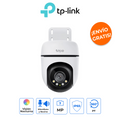 TP-LINK TAPO-C510W - Cámara de Seguridad PTZ Exterior 2K (3MP) con Visión Nocturna a Color y Seguimiento IA