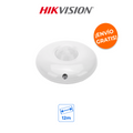 HIKVISION DS-PDCL12-EG2 Sensor PIR Cableado de Techo 360° con 172 Zonas de Detección
