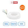SFIRE SF-22-04-LE/100M Bobina de 100m de Cable 4x22 AWG para Alarma y Automatización