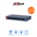 Dahua DH-CS4010-8ET2GT-60 Switch Administrable 10 Puertos 60W