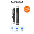 LNDU H10 Cerradura Inteligente Multibiométrica con Reconocimiento Facial, Venas y Pantalla HD