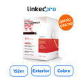 LinkedPro by Epcom PRO-CAT-5-EXT/500 Cable UTP Cat5e 100% Cobre Exterior 500m