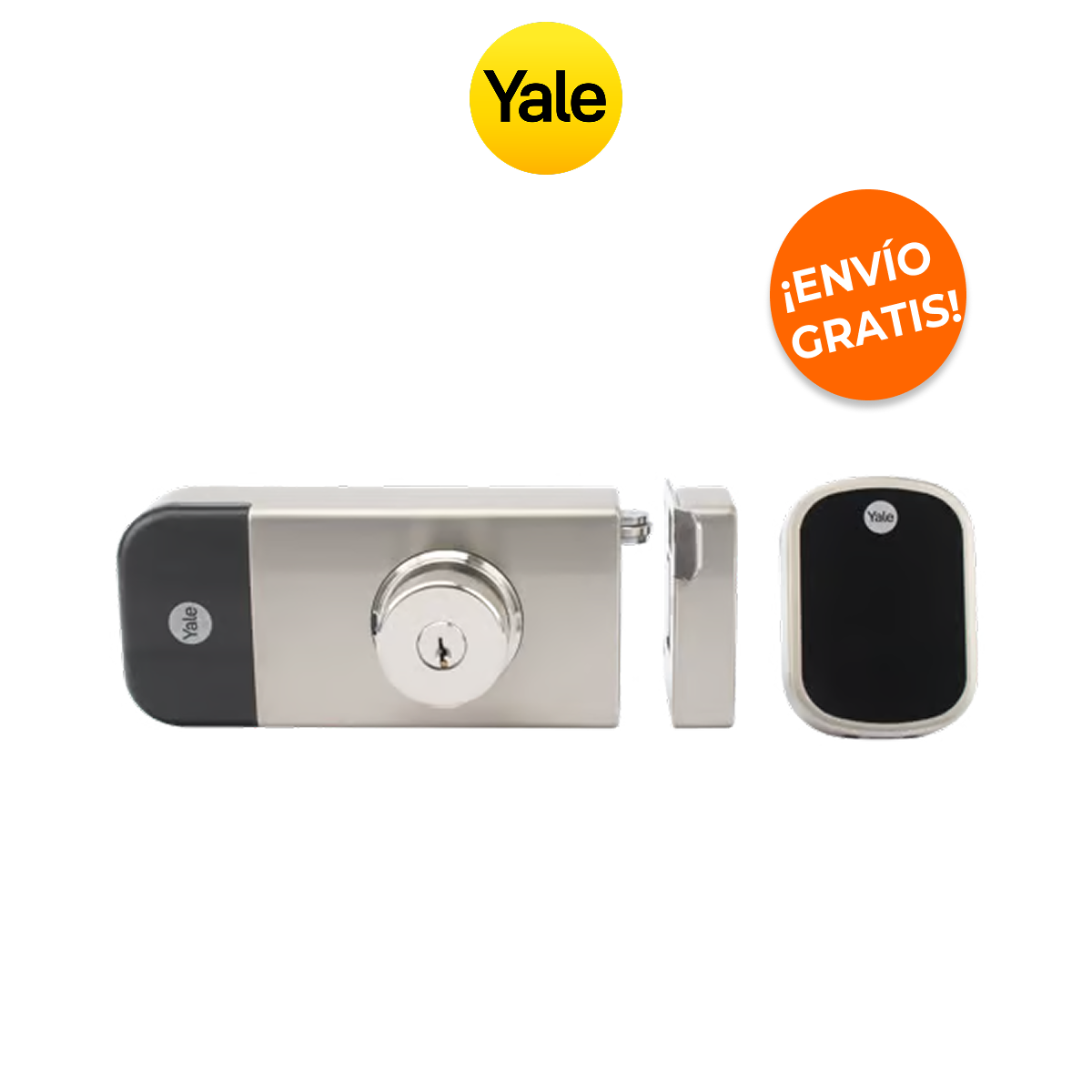 YALE MX89998 Cerradura Digital YXR256 para Exterior compatible con Yale Connect y Alexa