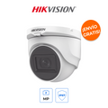 HIKVISION DS-2CE76D0T-ITMF(C) Cámara Domo 2MP Gran Angular 101° con IR EXIR 30m y Exterior IP67
