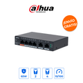 Dahua DH-CS4006-4ET2ET-60 Switch PoE Administrable 4 Puertos 65W