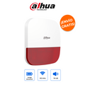 Dahua DHI-ARA13-W2(915R) - Sirena Inalámbrica de Exterior AirShield con Estrobo, 110dB de Potencia y Frecuencia 915 MHz