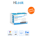 HIKVISION HL-1080-DL/T Kit de Seguridad 4 Canales 2MP con Dual Light y Visión Nocturna a Color