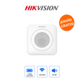 HIKVISION DS-PS403I-WB Sirena Inalámbrica Interior 105dB con Función de Intercomunicador
