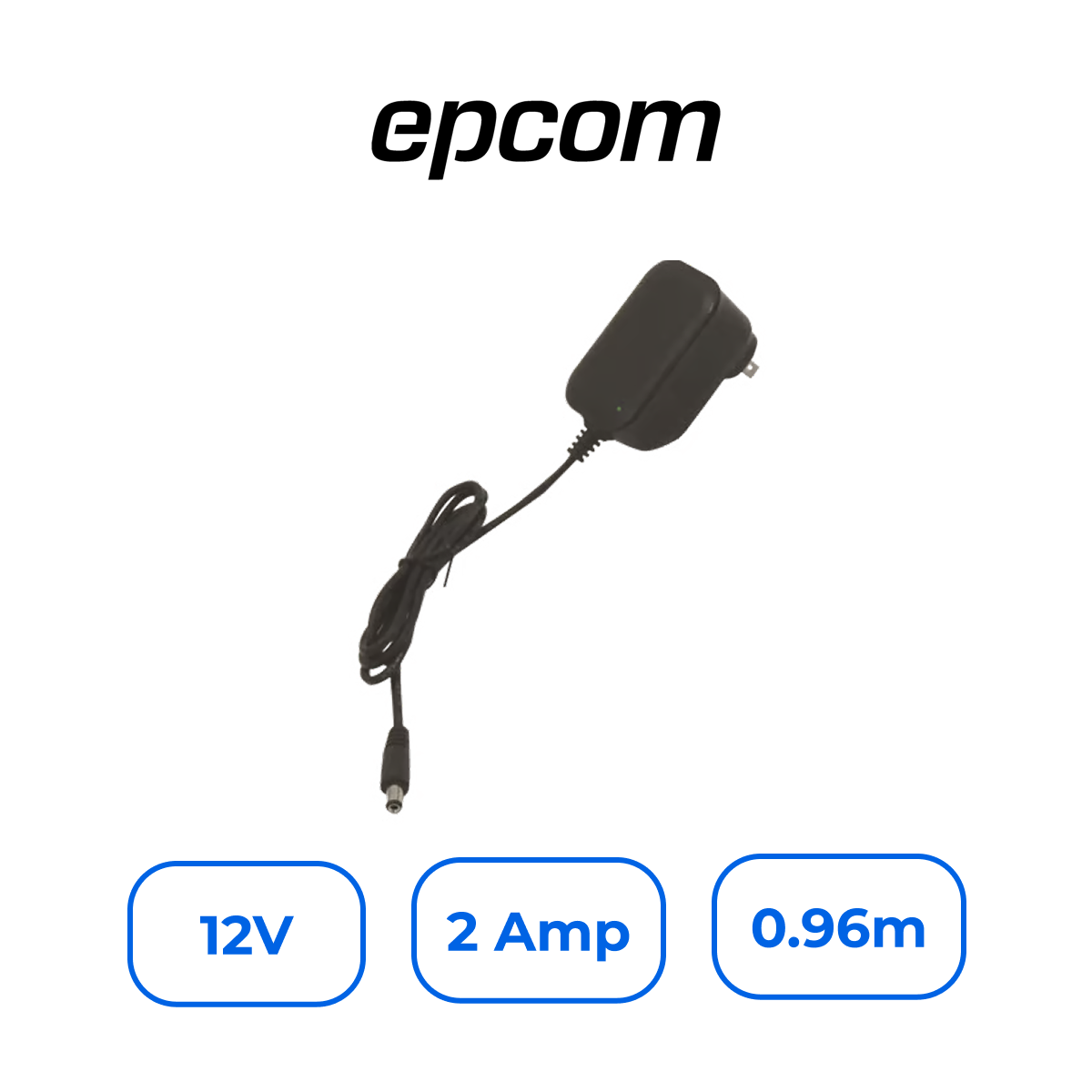 Epcom PSD1202D Fuente de Poder Regulada 12V 2A