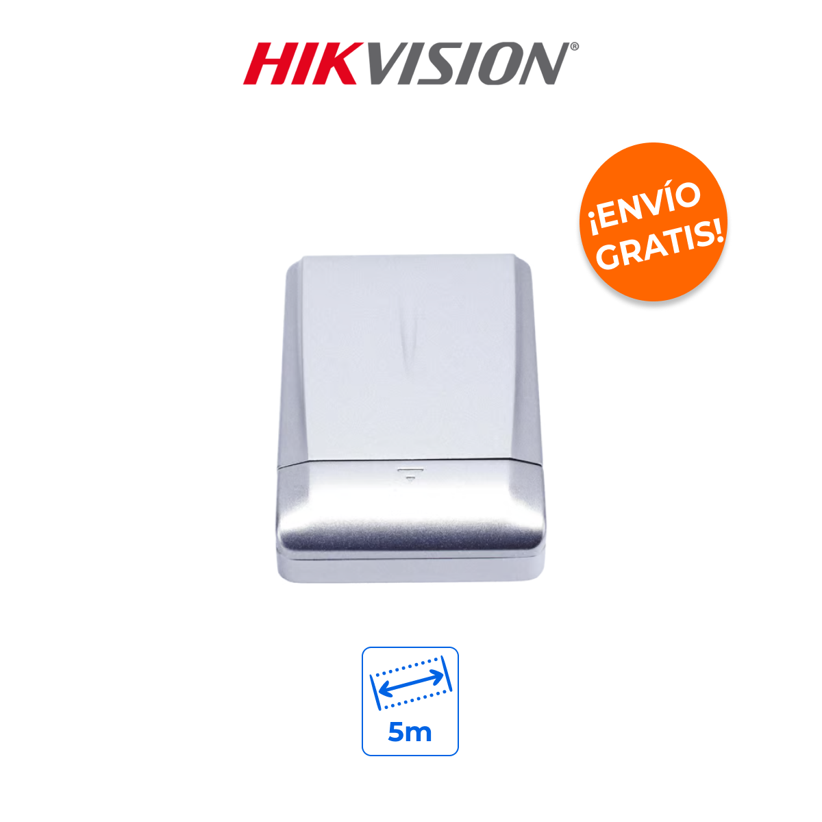 HIKVISION DS-PDSKM-VG3 Detector de Impacto Cableado con Carcasa de Metal Rudo