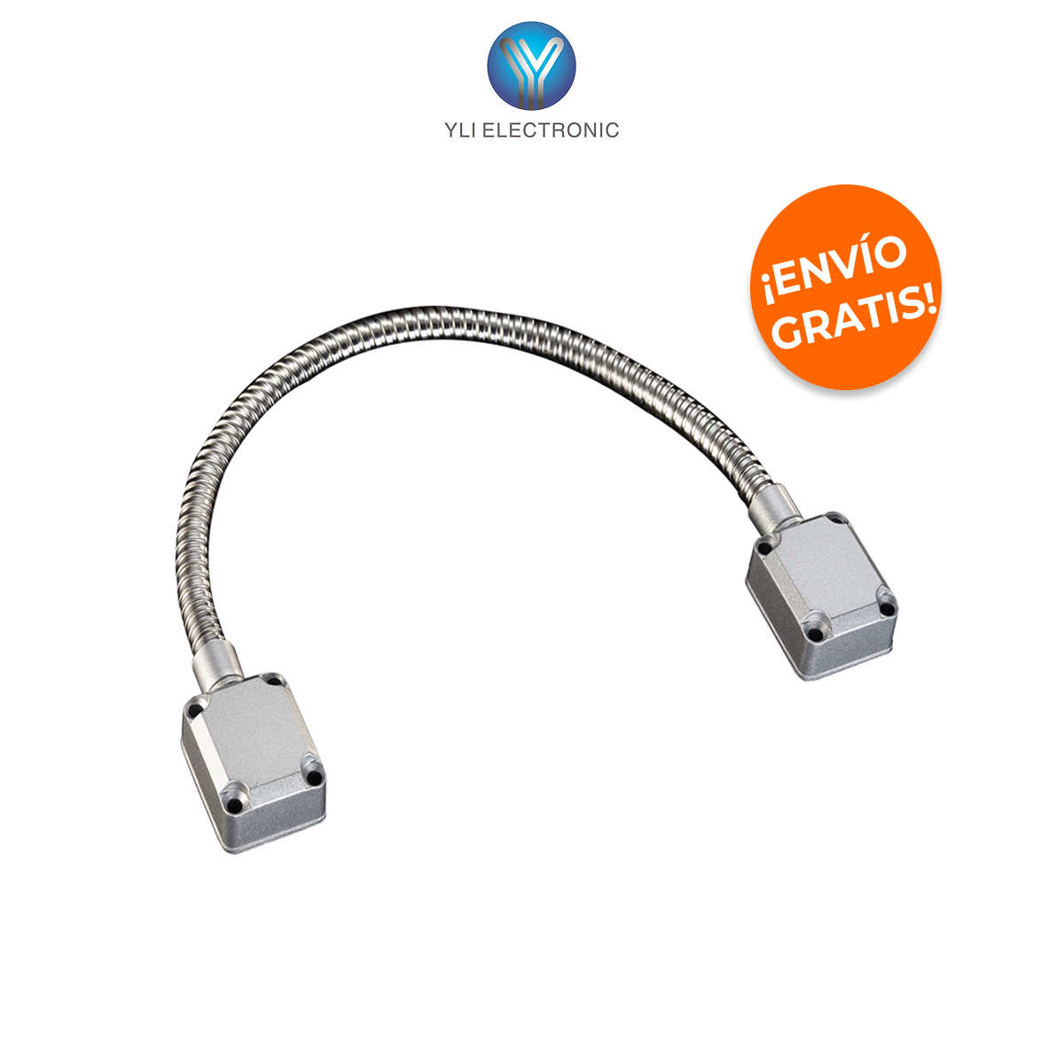 YLI ELECTRONIC DLK-401 Pasacable Blindado de Alta Resistencia para Puertas y Control de Acceso