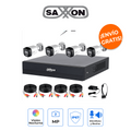 Dahua DH-KIT/XVR1B04-I/T - Kit Inteligente con Iluminador Dual, Audio Bidireccional y IA WizSense