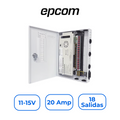 Epcom NXP18DC20HD Fuente de Poder 18 Canales 11-15V 20A
