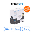 LinkedPro by Epcom PRO-CAT-5E-LITE/100M Cable UTP Cat5e 100% Cobre Interior 100m
