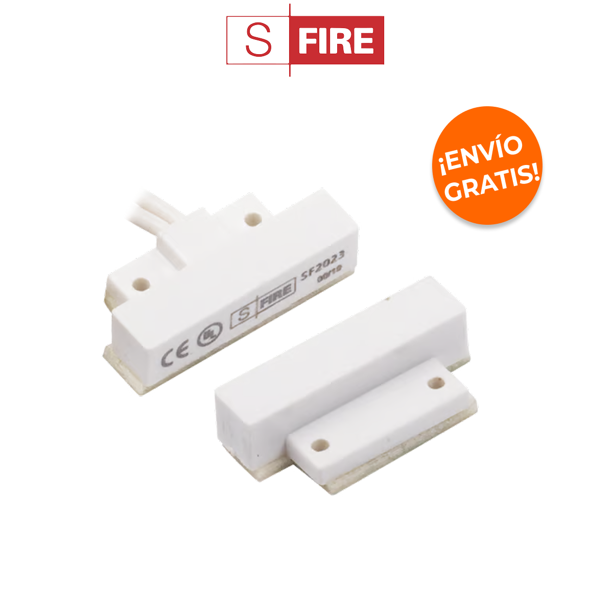 SFIRE SF-2023 Contacto Magnético Ultra Compacto para Puertas y Ventanas