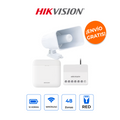 HIKVISION AXPRO-KIT-SIRENA-C Kit de Alarma WiFi AX PRO con Sirena Cableada de Alta Potencia 30W