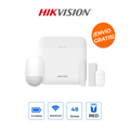 HIKVISION DS-PWA48-KSLIM Kit de Alarma WiFi AX PRO 48 Zonas con Contacto Magnético Slim