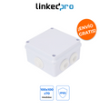 LinkedPro LP-WBX-100 - Caja de Conexiones Impermeable IP65 para Protección de Cableado