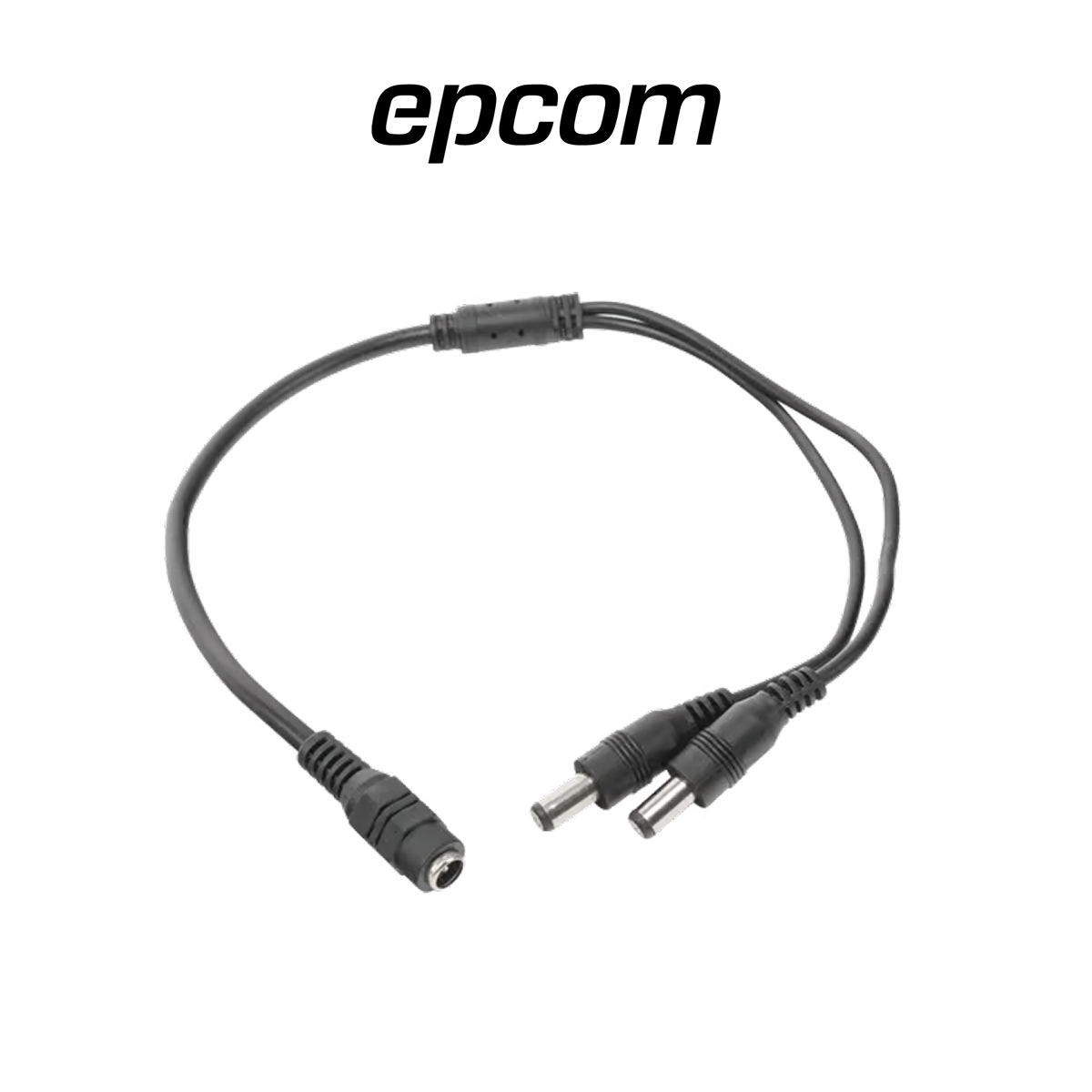 EPCOM JRF51 Cable Divisor de Energía tipo Pulpo 1 Jack Hembra a 2 Salidas Macho