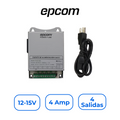 Epcom PL-4C-15DC Fuente Distribuidora Ajustable 12-15V 4A