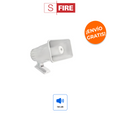 SFIRE SF-581A Sirena de Alta Potencia 30W con 2 Tonos y 118dB para Interior y Exterior