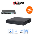 DAHUA DHI-NVR2216-16P-I2 NVR 16 Canales 8MP 4K con 16 Puertos PoE e IA WizSense