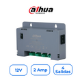 Dahua DH-PFM344D-4CH-US Fuente de Poder Distribuidora 12V 2A de 4 Canales