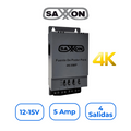 Saxxon PSU1205A-4K Fuente de Poder Regulada Ajustable 12V-15V 5A