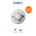 DSC PG9936 Detector Inalámbrico de Humo y Calor con Tecnología PowerG y Alerta de 85dB